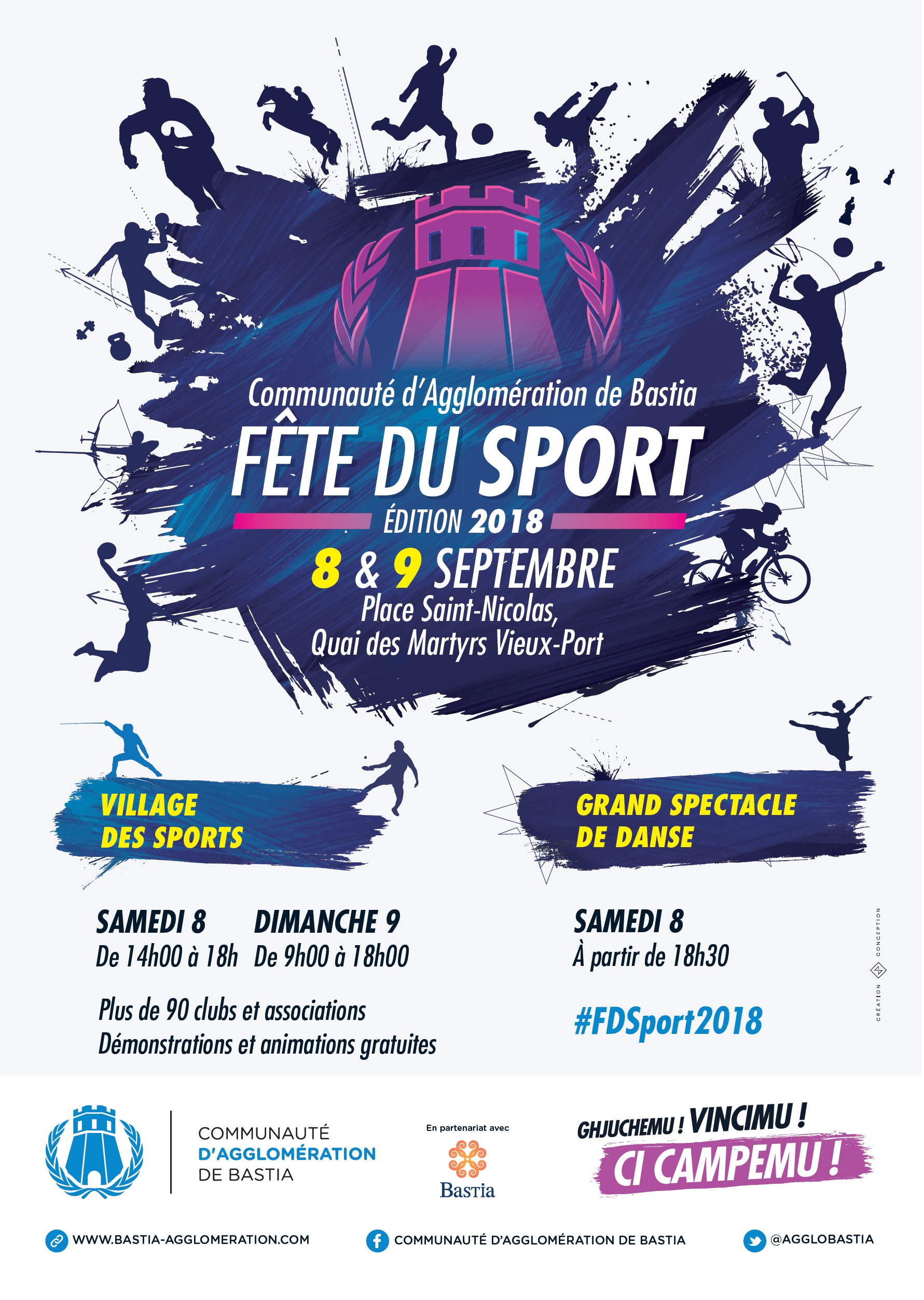 Bastia : Rendez-vous ce week-end pour la « Fête du sport »