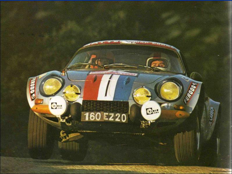 Au volant de l'Alpine Renault