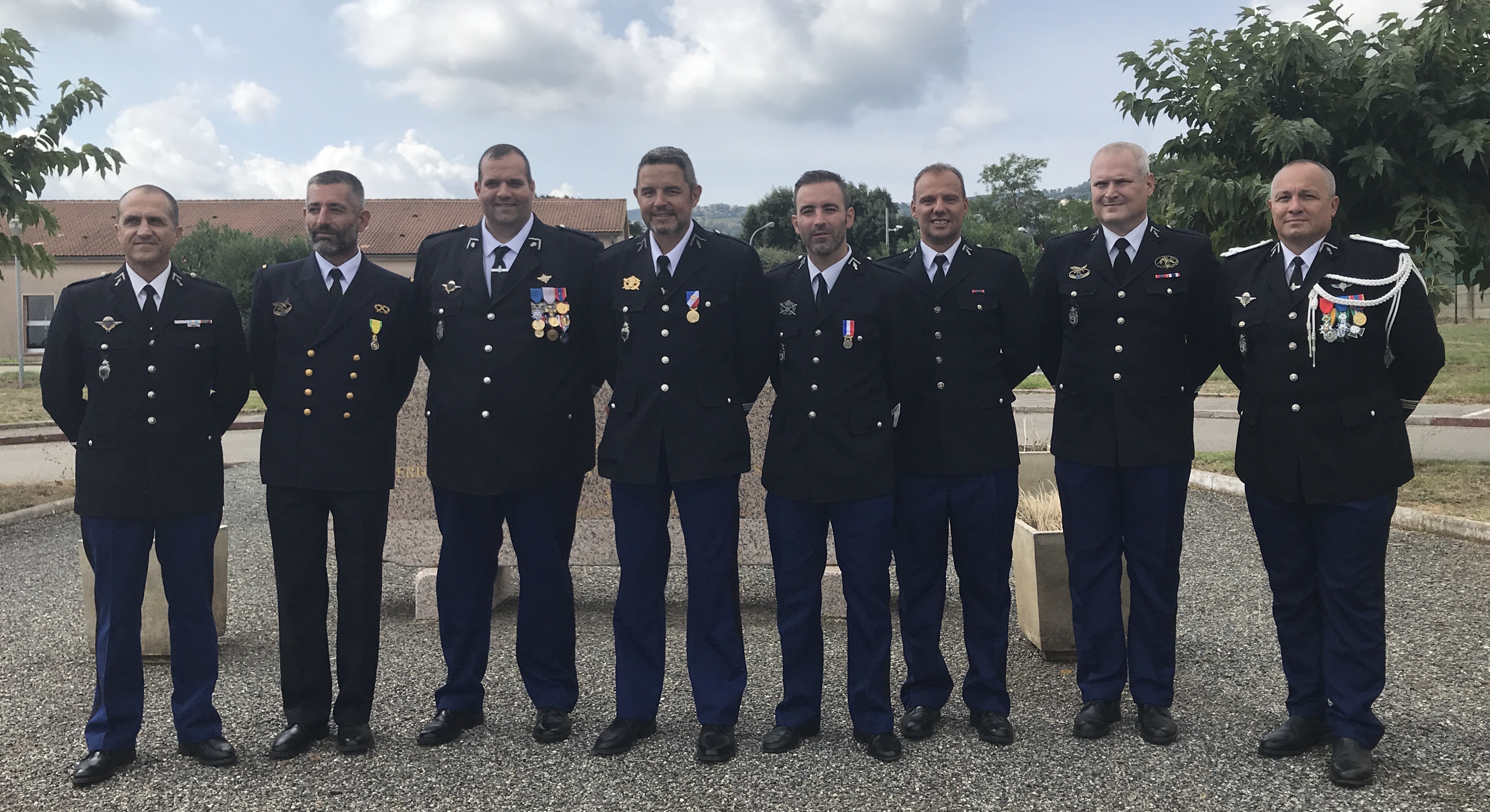 Le colonel Pezza prend le commandement du groupement de gendarmerie de Haute-Corse
