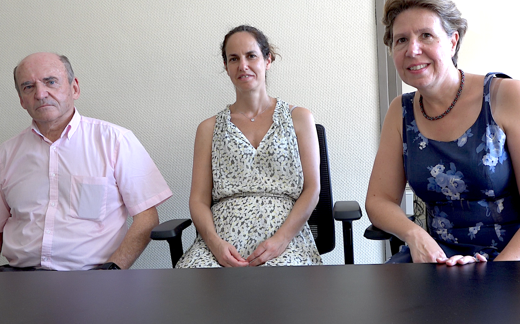 Thierry Moreau-Defarges, président, Emmanuelle Masson, directeur et Bénédicte Nierat, responsable de la communication : Cyclamed a repris son bâton de pélerin pour porter le message de la collecte des médicaments non utilisés