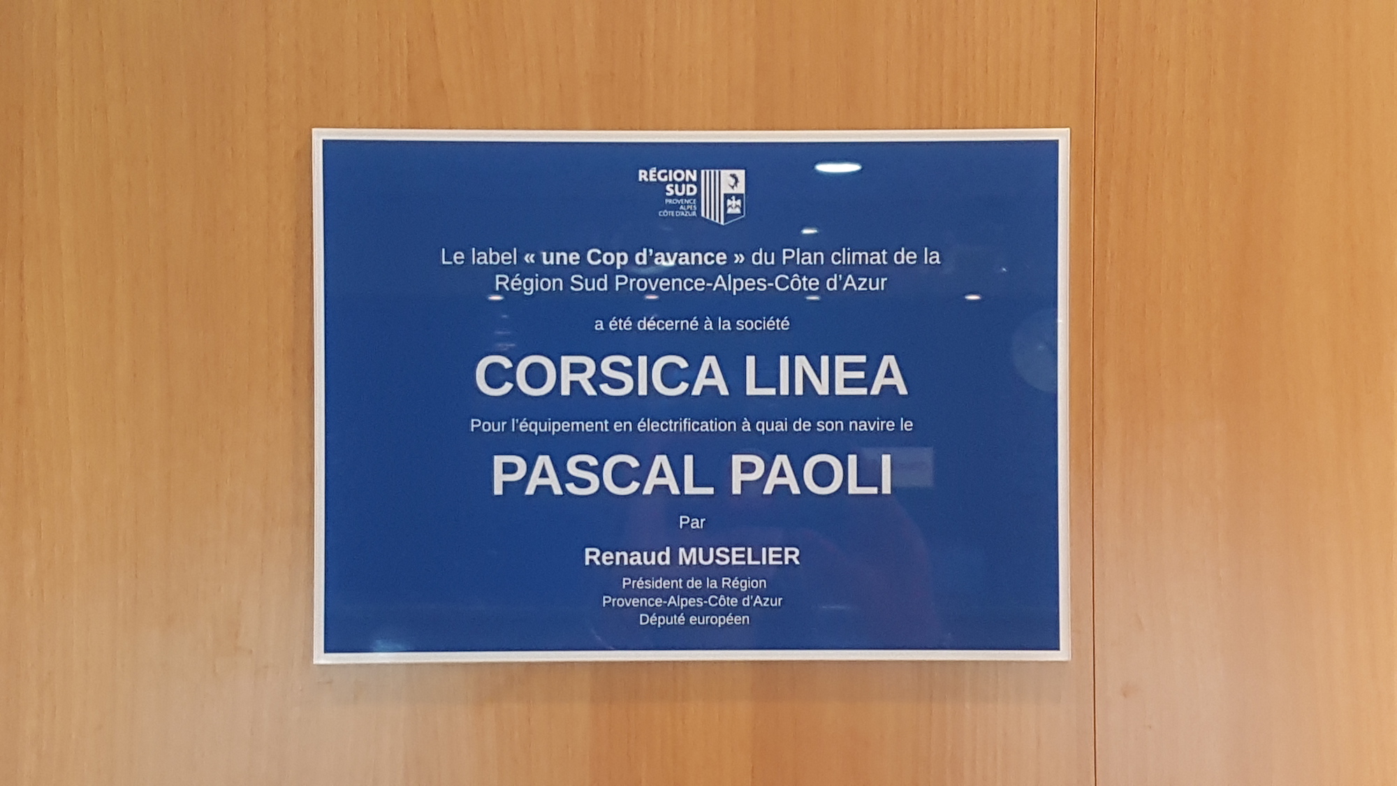 La Région Sud et Corsica Linea investissent pour le branchement électrique à quai de trois navires