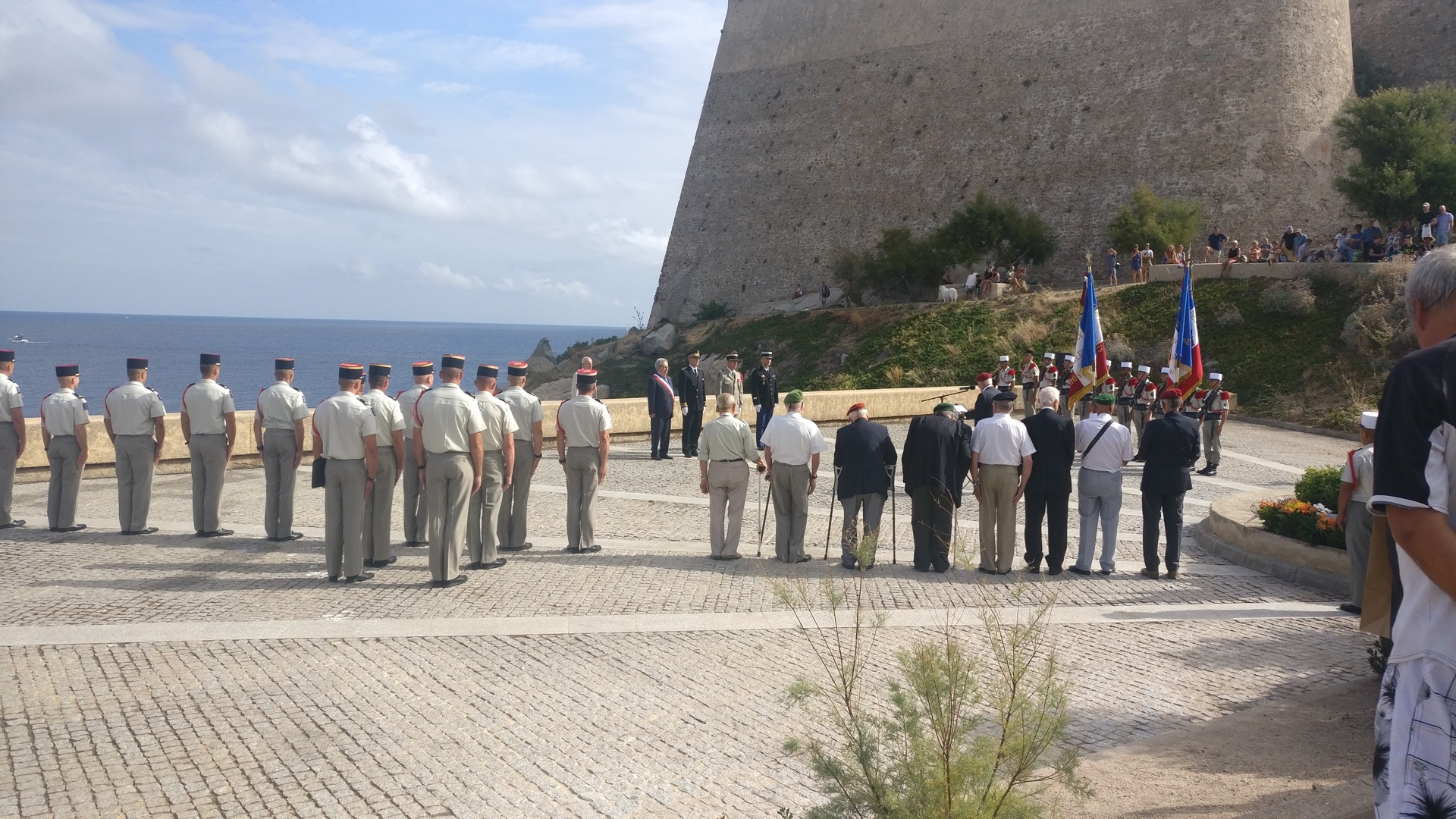 Le 75e anniversaire de la Libération du département célèbré à Calvi jeudi matin