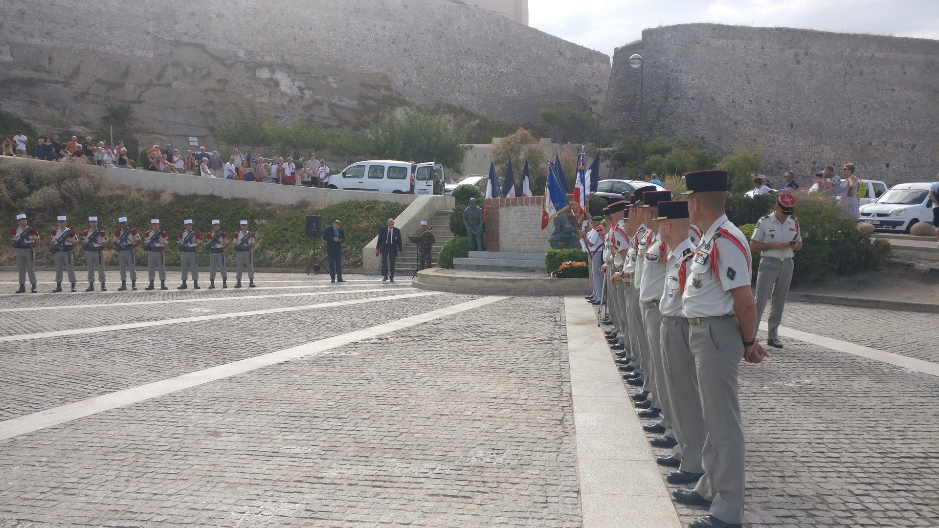 Le 75e anniversaire de la Libération du département célèbré à Calvi jeudi matin