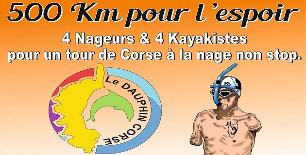 Handi-performance : Thierry Corbalan tente à nouveau le tour de Corse à la nage