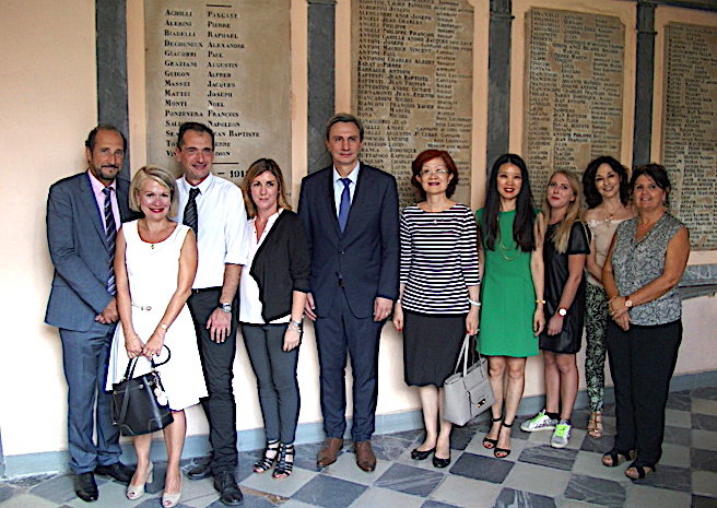 Bastia : La consule de Chine à la rencontre des élèves corses