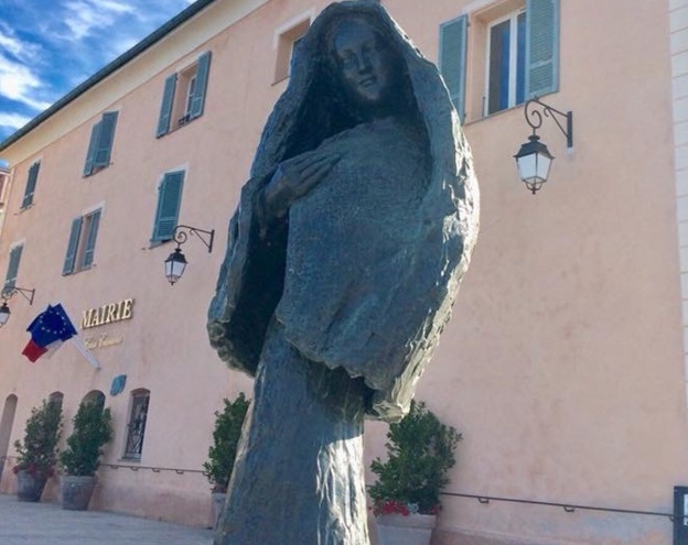 La statue de Gabriel Diana prêtée à la ville de l'Ile-Rousse vandalisée  !