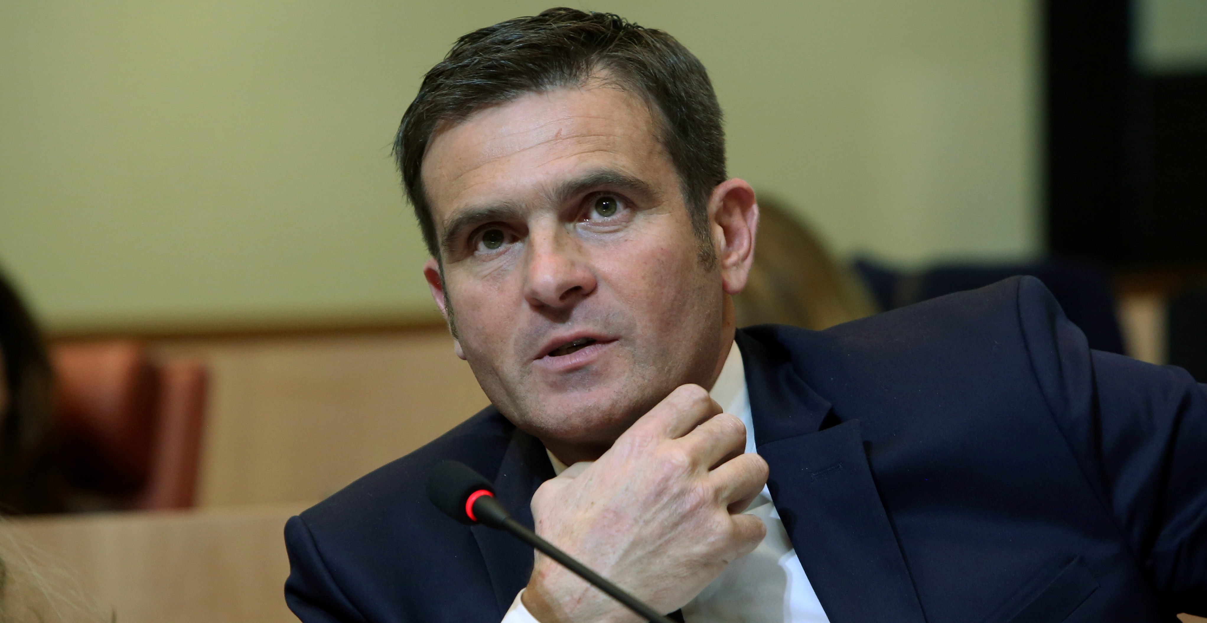 Jean-Martin Mondoloni, président du groupe Per l’Avvene à l'Assemblée de Corse. Crédit photo M.L.