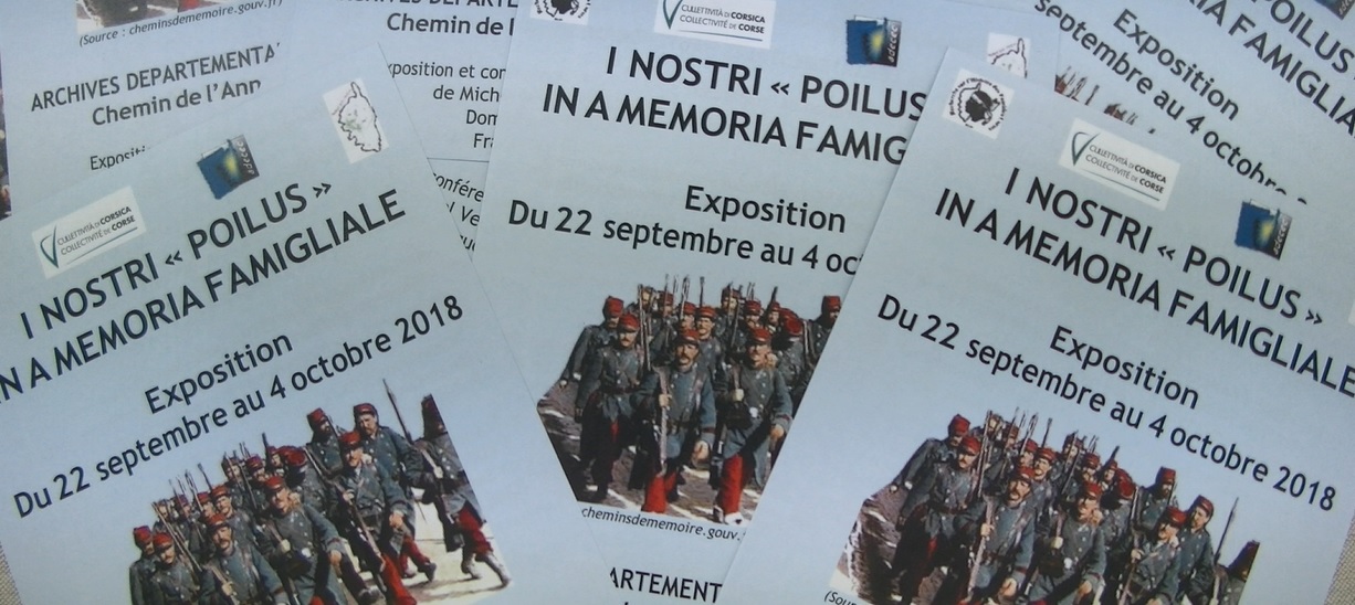 Bastia : Ces Poilus corses retrouvés … 