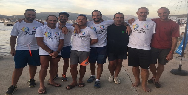 Thierry Corbalan et toute son équipe fiers de leur performance