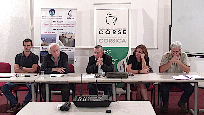 Le CPIE, l'Office de l'environnement de la Corse, la DRAF et le lycée agricole de Borgo ont présenté le salon "Fin du glyphosate, tous concernés"