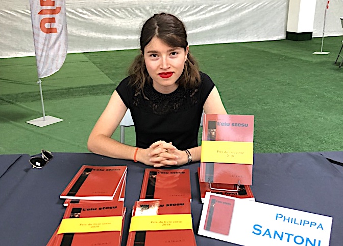 Philippa Santoni, Prix du Livre corse, une passion littéraire