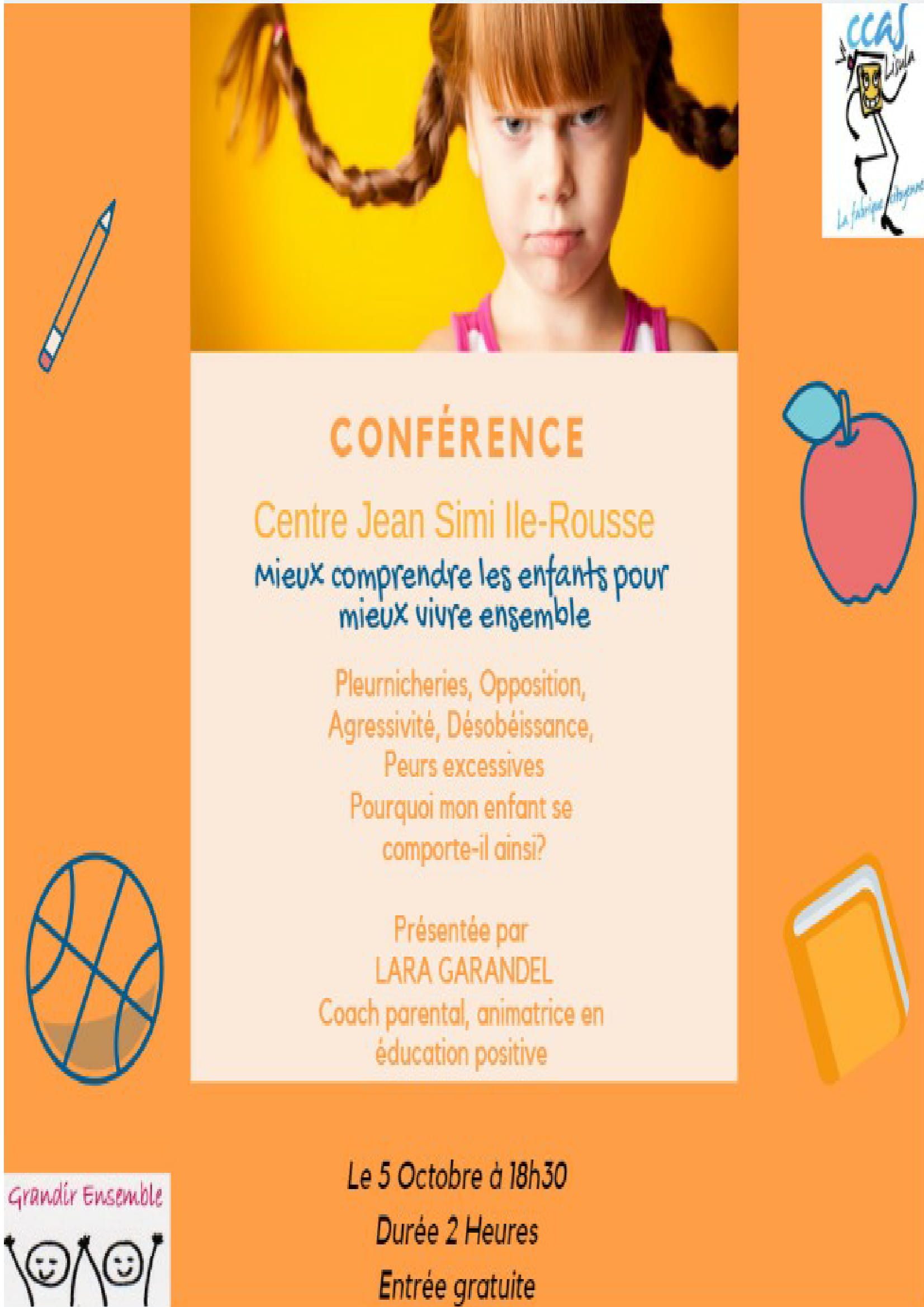 Conférence à Lisula  sur le thème " Mieux comprendre les enfants pour mieux vivre ensemble"