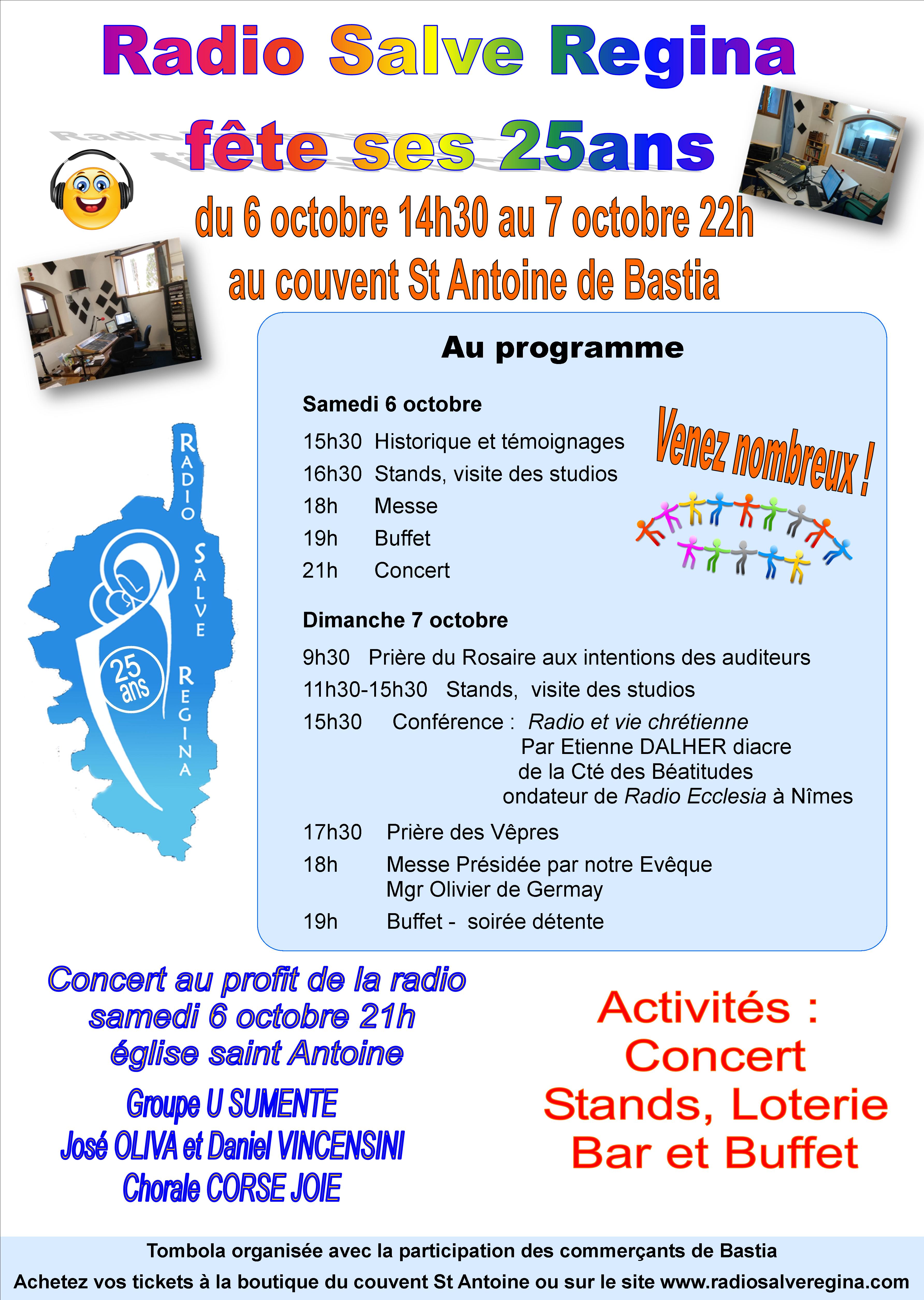Bastia :  25 bougies pour Radio Salve Regina