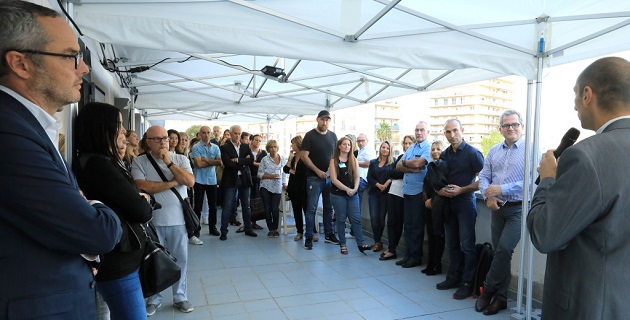 Un public nombreux à inauguration en présence  de Mr Miragliotta, Directeur général du CH de Castelluccio, du Dr Cattino, médecin chef de pôle de psychiatrie adulte du CH de Castelluccio et du Dr Roubaud, médecin responsable de l’addictologie à l’ARS Corse / Photos Michel LUCCIONI