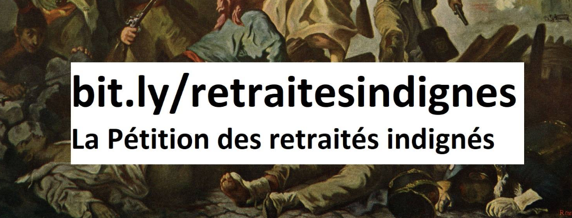Une retraitée de Santa Maria Poghju appelle à la "Mobilisation générale des retraités indignés"