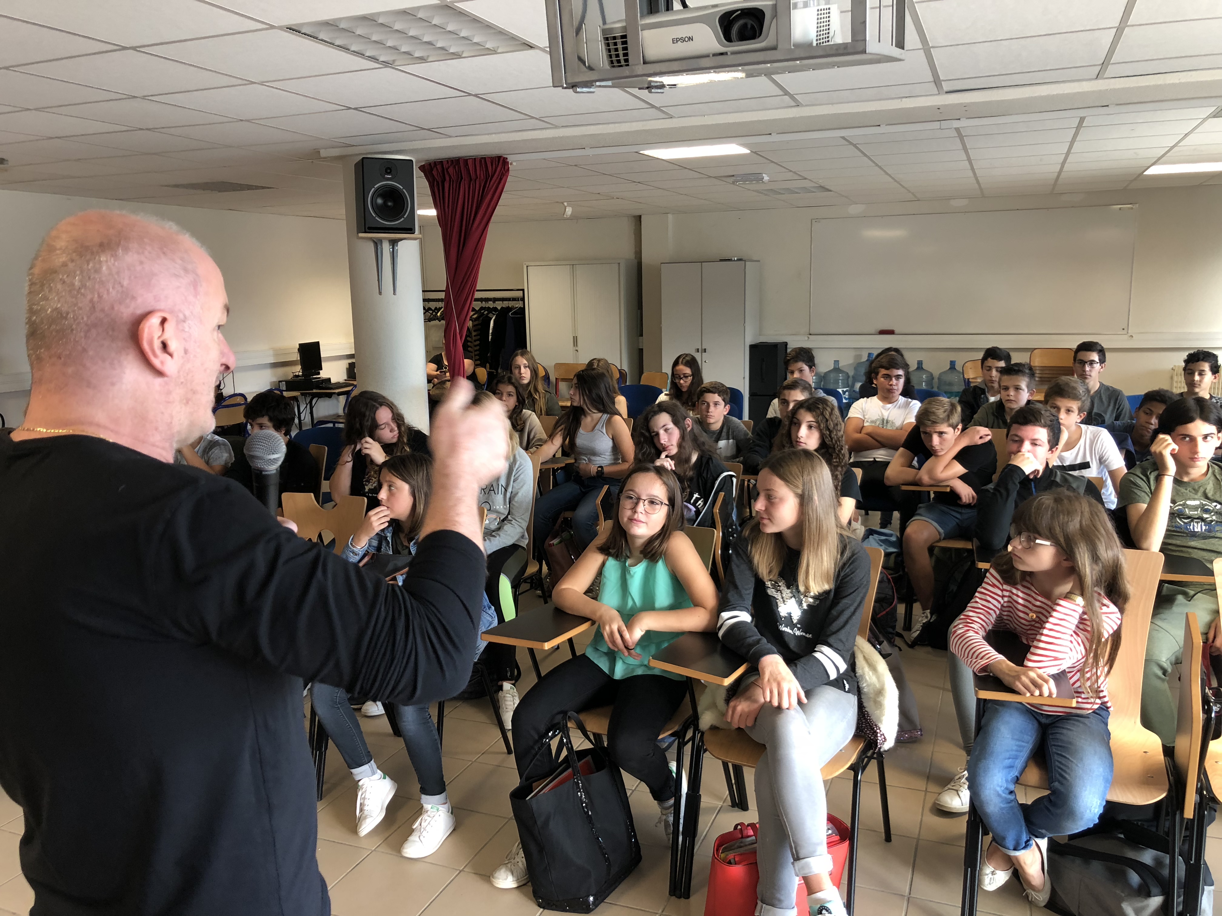 A Filetta rencontre les élèves du collège Pascal Paoli de Lisula