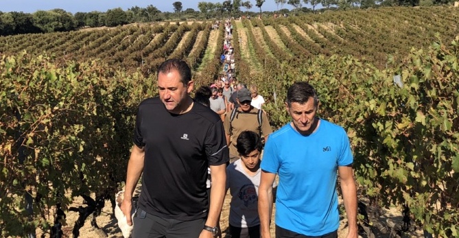 Record de participation pour la marche bleue des CCAS de Lumiu et Montegrossu