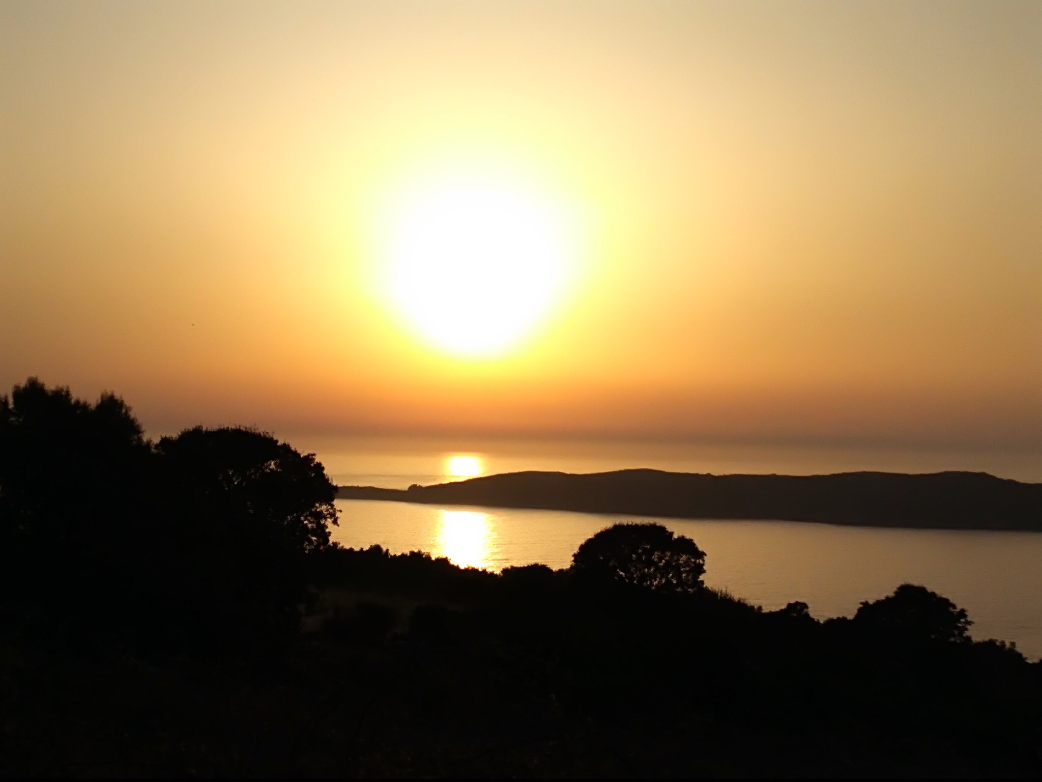 La photo du jour : Coucher de Soleil sur Carghjese