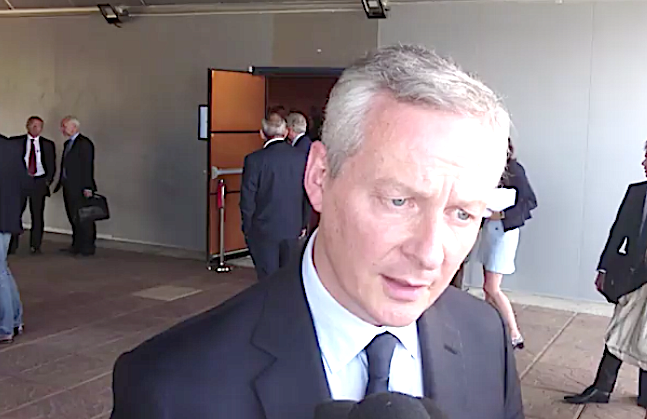 Bruno Le Maire ministre de l’Economie et des Finances en Corse lundi matin