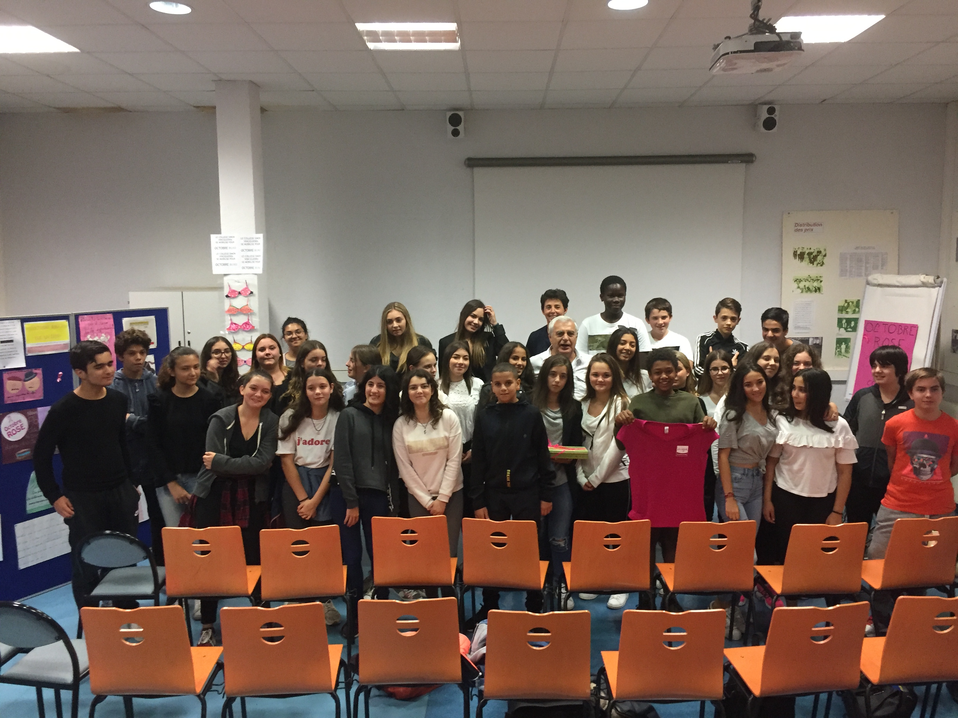 Octobre rose : Des élèves bastiais récoltent près d’un millier d’euros !