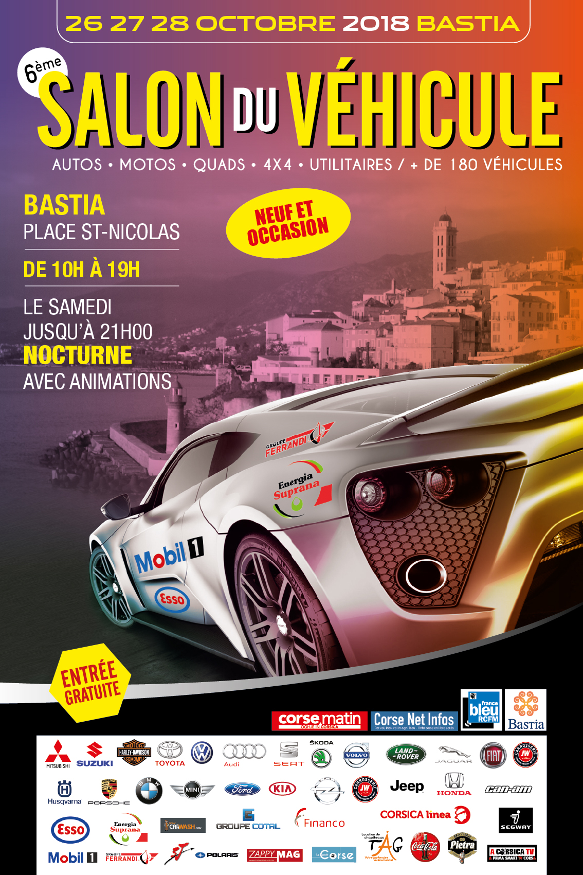 Salon de l'auto 2018: La passion pour l'automobile s'expose à Bastia
