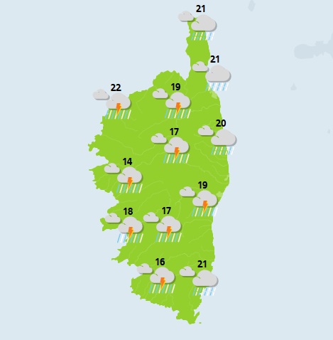 Temps excécrable ce lundi !
