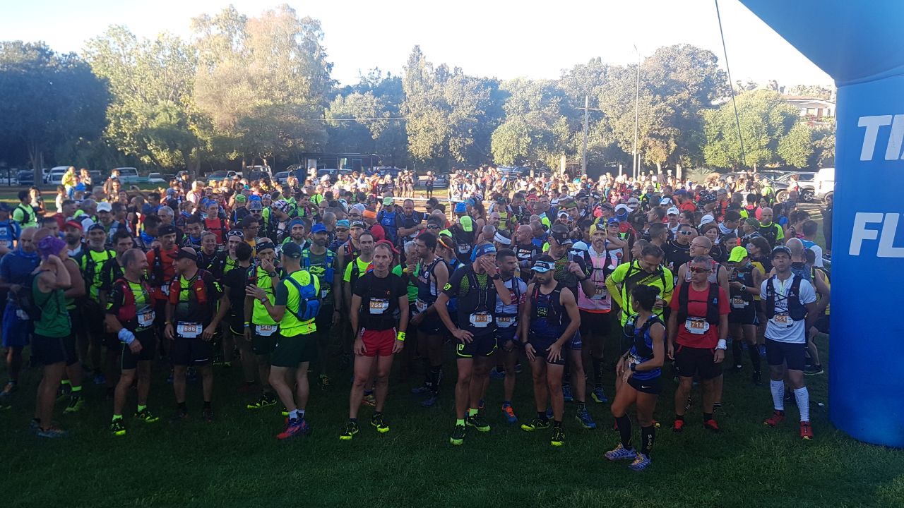 La société Nubeus a été accompagnée par une trentaine de coureurs corses en Sardaigne