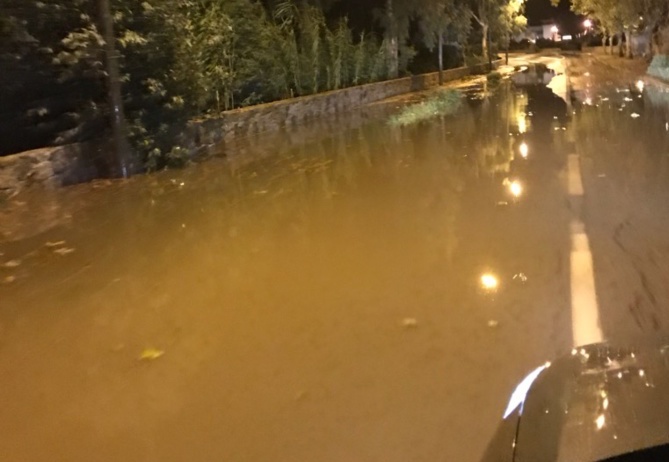 La Balagne fortement impactée en début de soirée