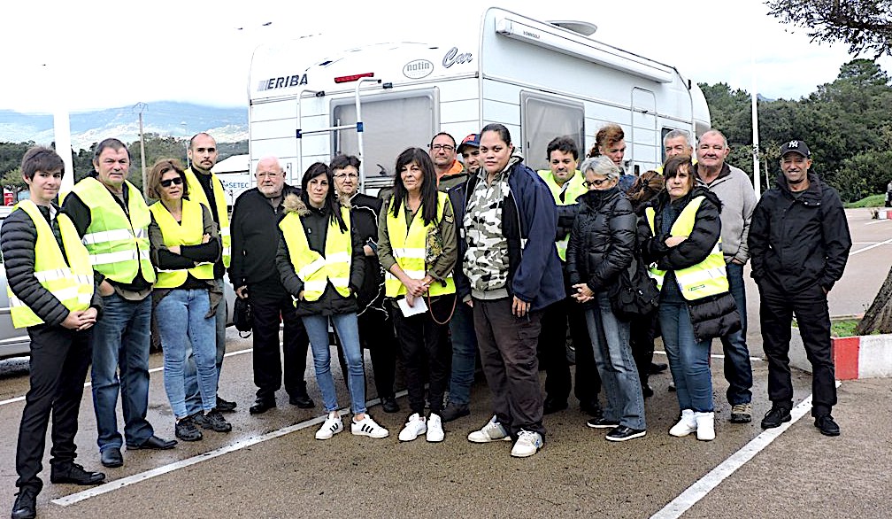 Les "gilets jaunes" se mobilisent à Porto-Vecchio