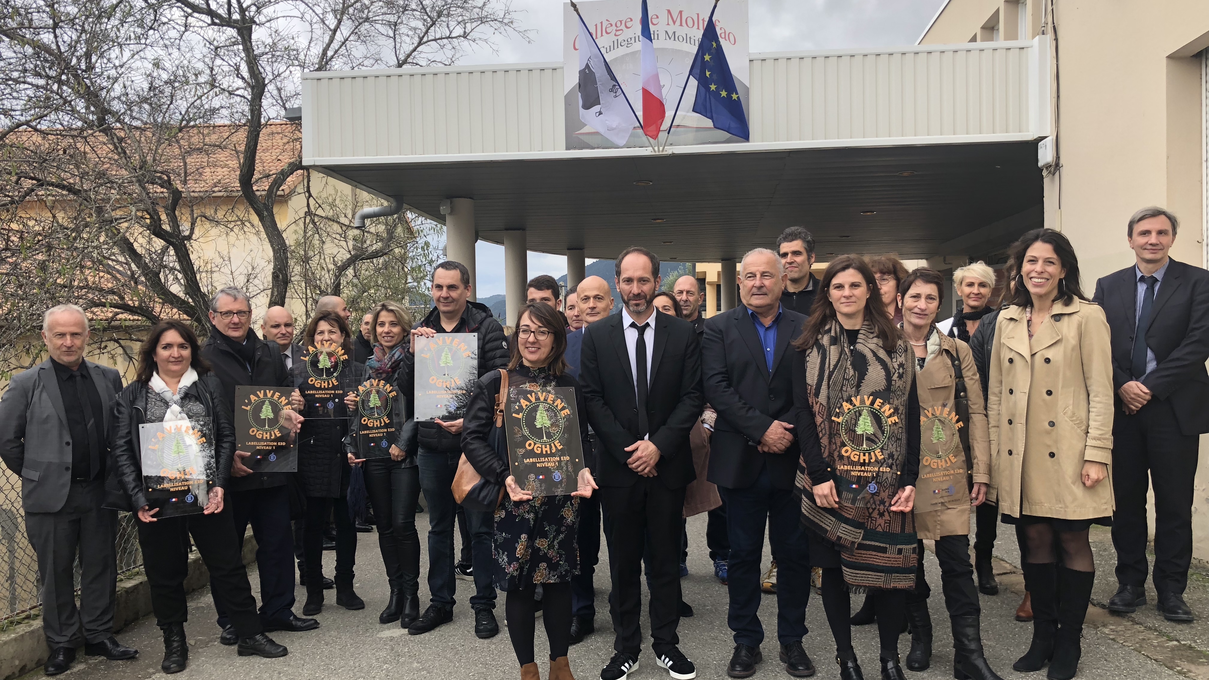 10 établissements scolaires labellisés E3D au collège de  Moltifau