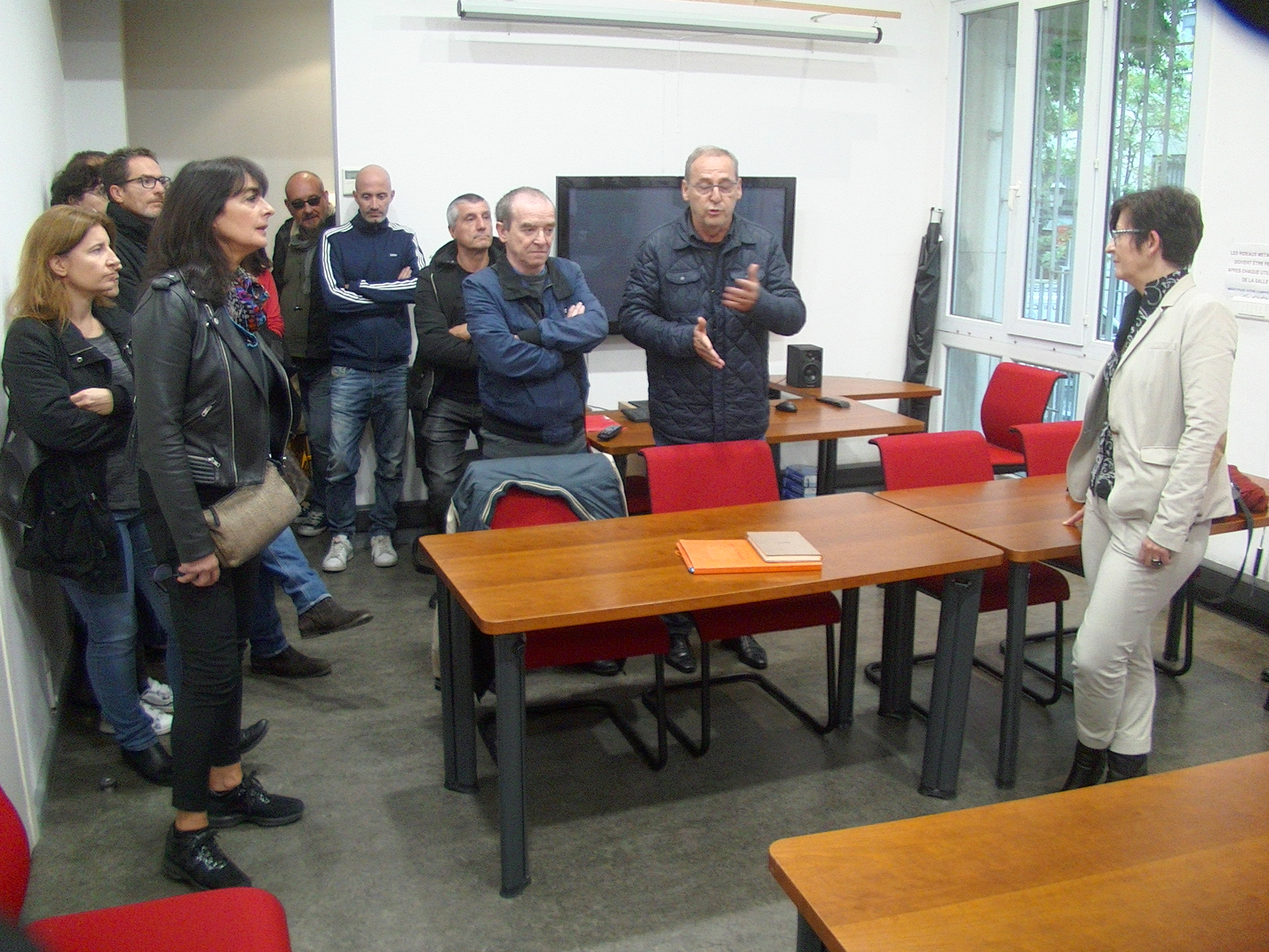 JP. Battestini pour l'intersyndicale CGT/FO/Solidaires s'est félicité du recul de la direction concernant les sanctions contre les agents en grève !