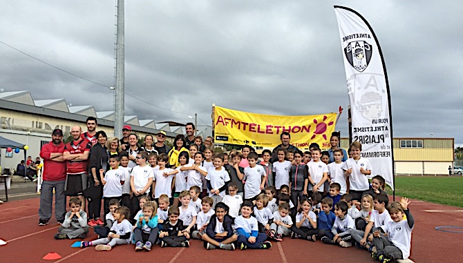 La jeunesse a participé en nombre à cette belle manifestation organisée par le CAB Athlétisme