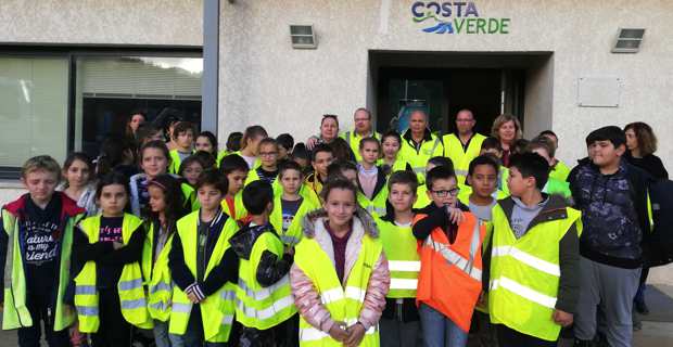 Les écoliers de Taglio-Isolaccio au pôle environnemental de Levole.