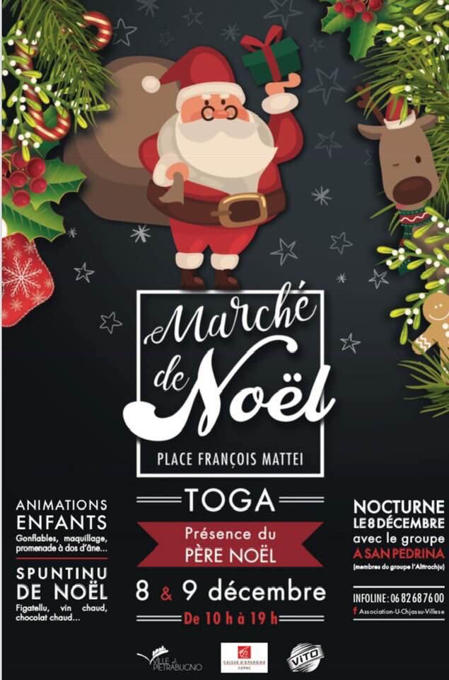 E Ville : Le marché de Noël de Toga revient les 8 et 9 décembre 2018