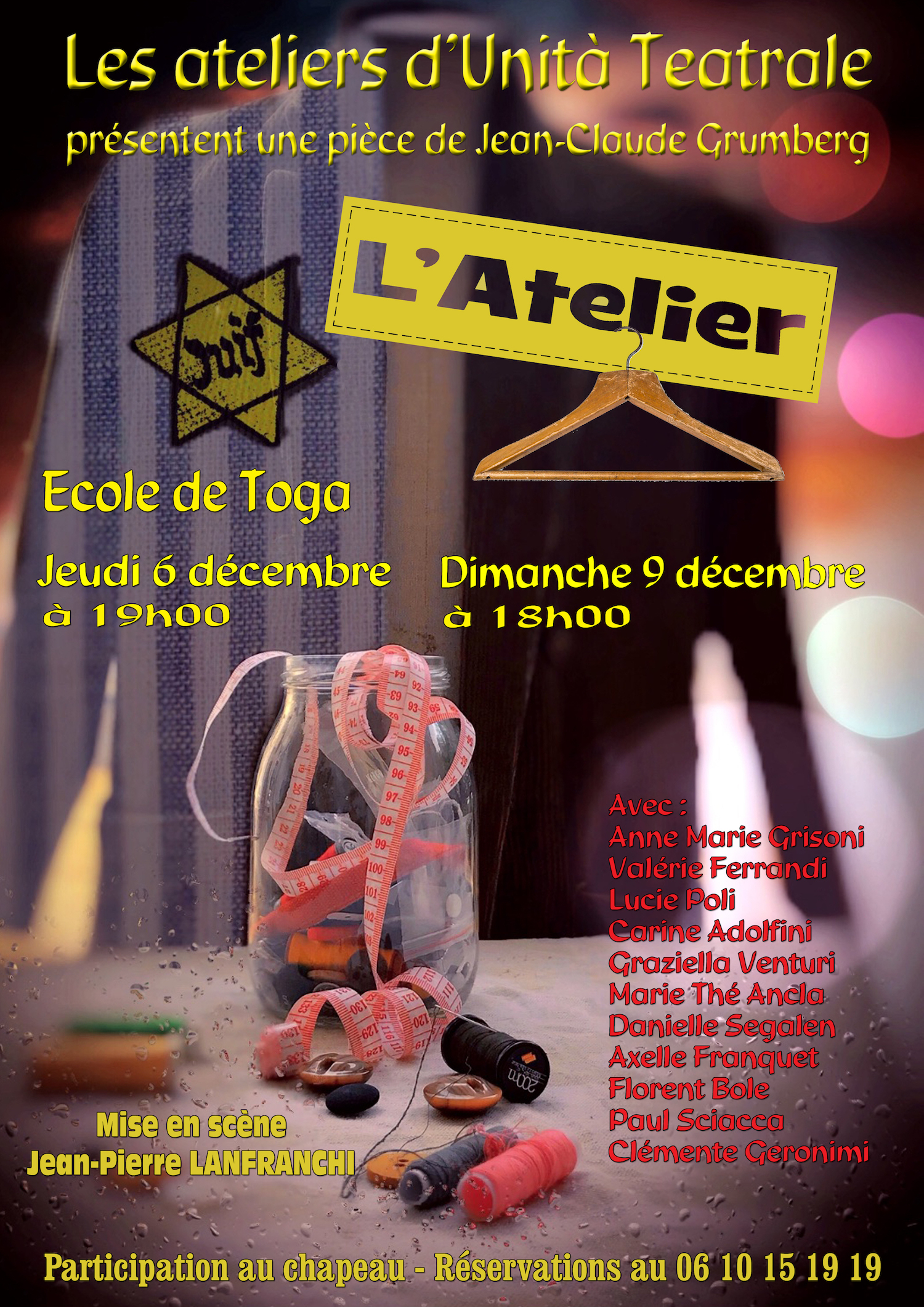 Théâtre : "L'Atelier" à l'école de Toga