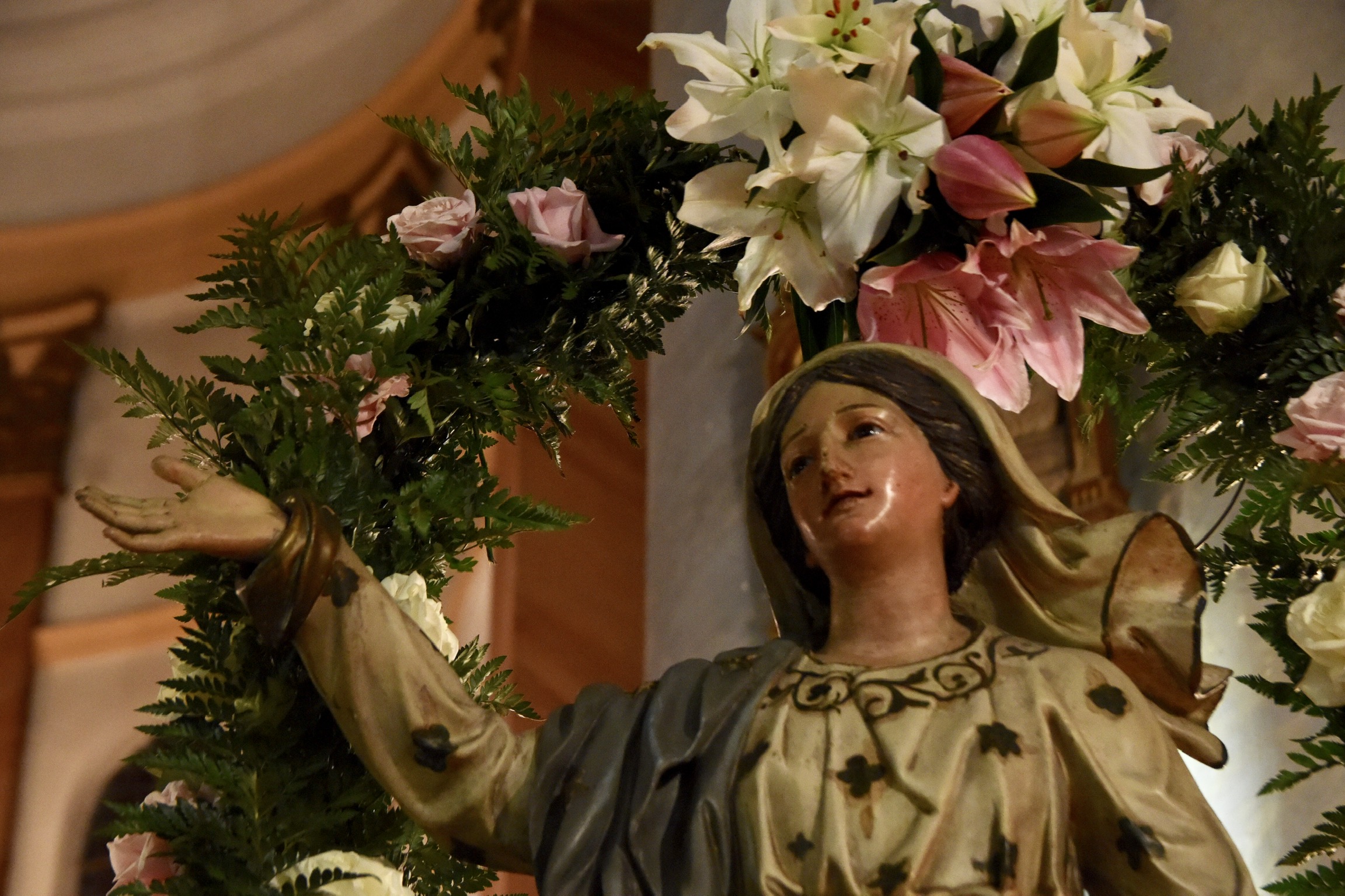Festa di a Nazione in Lisula, a Vergine Maria glurificata