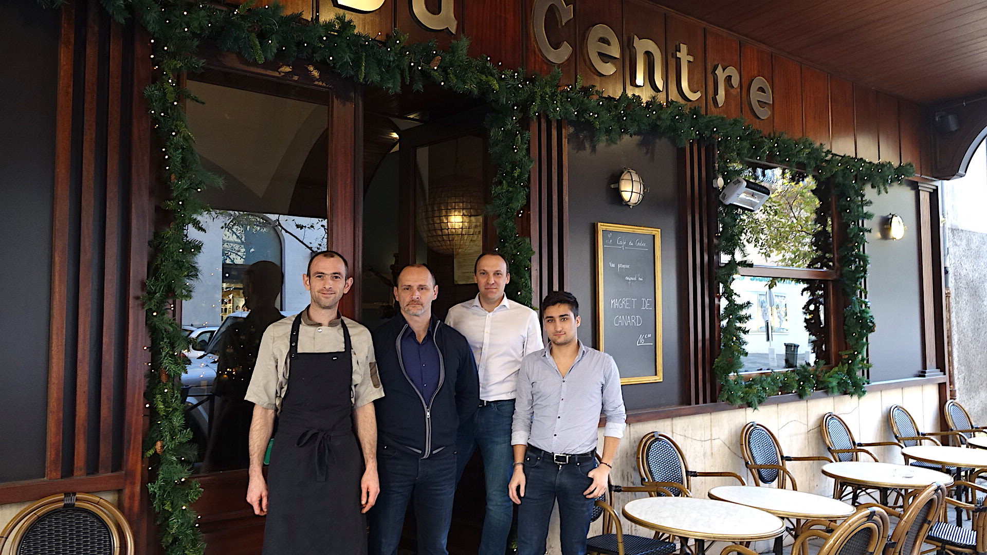 LoÎc Barles et l'équipe du Café du Centre : la qualité avant toute chose