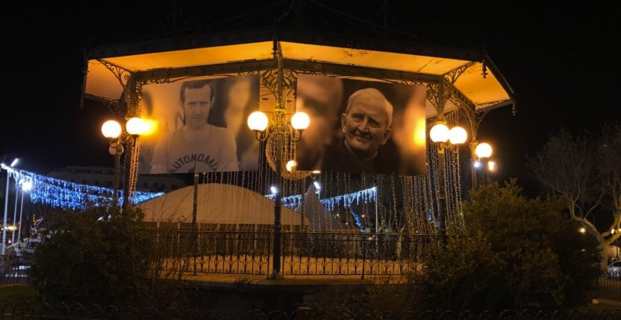 Le kiosque de la Place Saint Nicolas à Bastia.
