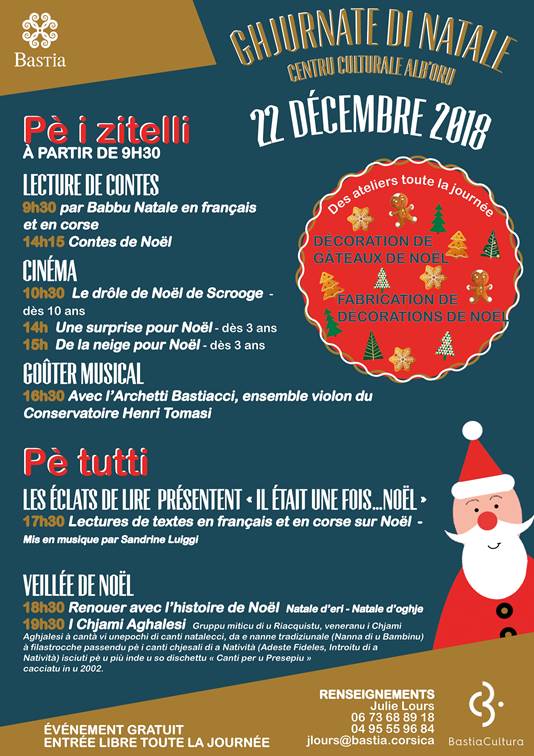 Bastia : L’esprit de Noël à L’Alb’Oru