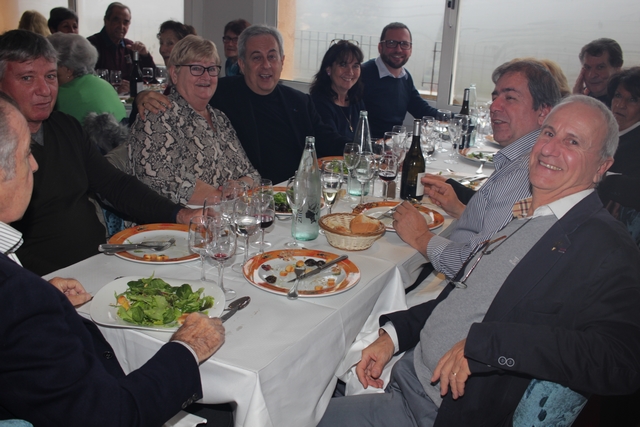 Repas de Noël des seniors du  CCAS de Calvi "Chez Léon" à Cateri