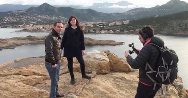Zoom de la Télévision locale des Hauts de France sur la Balagne