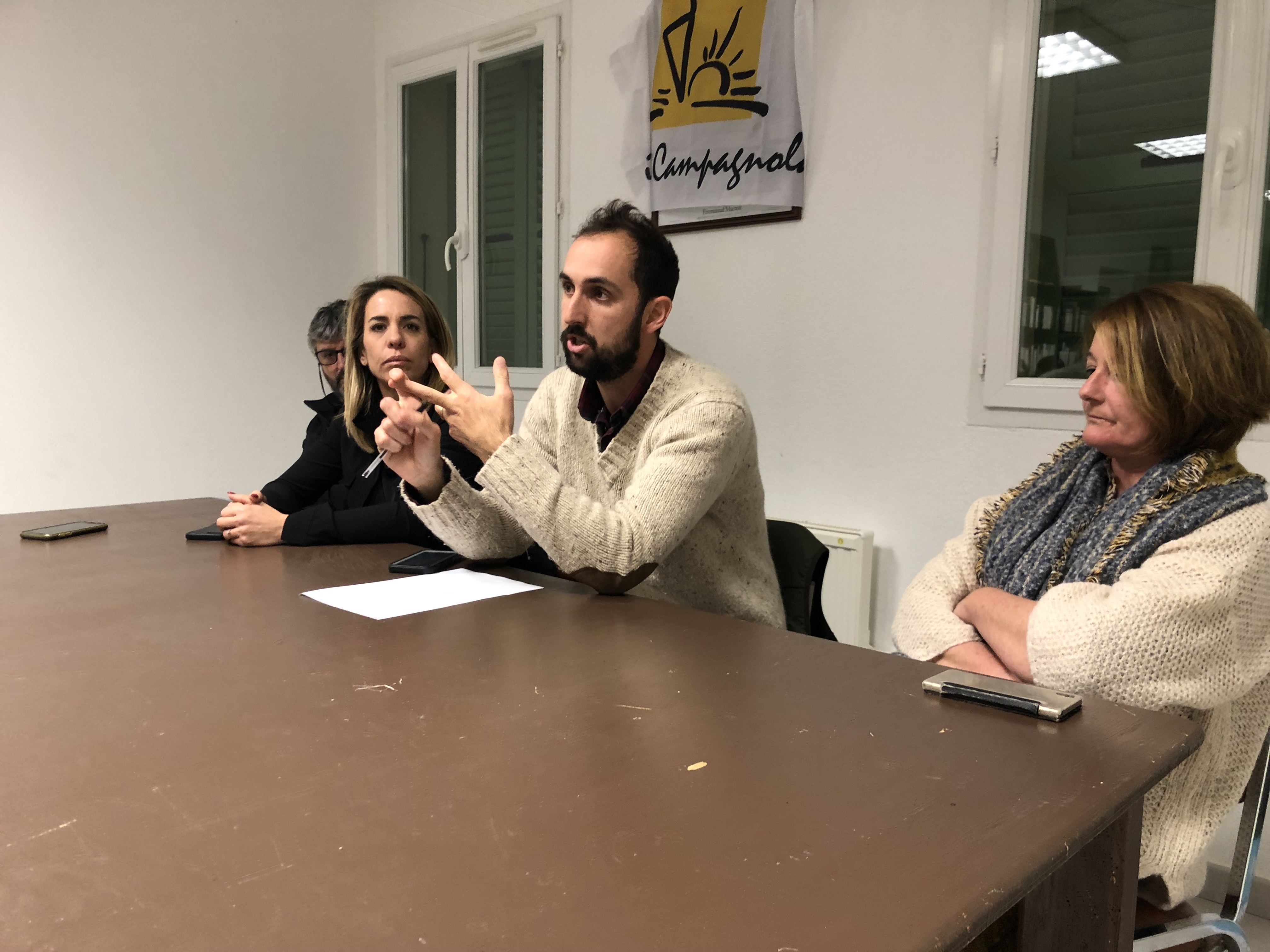 Renouvellement de la chambre de l'Agriculture de la Haute-Corse : Via Campagnola présente son projet à la mairie d'I Catari