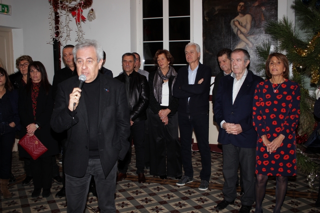 La mémoire de Jean Guglielmacci et Eric Rochault à la cérémonie des voeux de Calvi