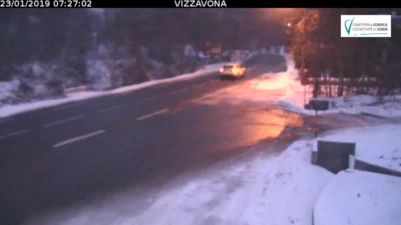 Le Col de Vizzavona ce matin