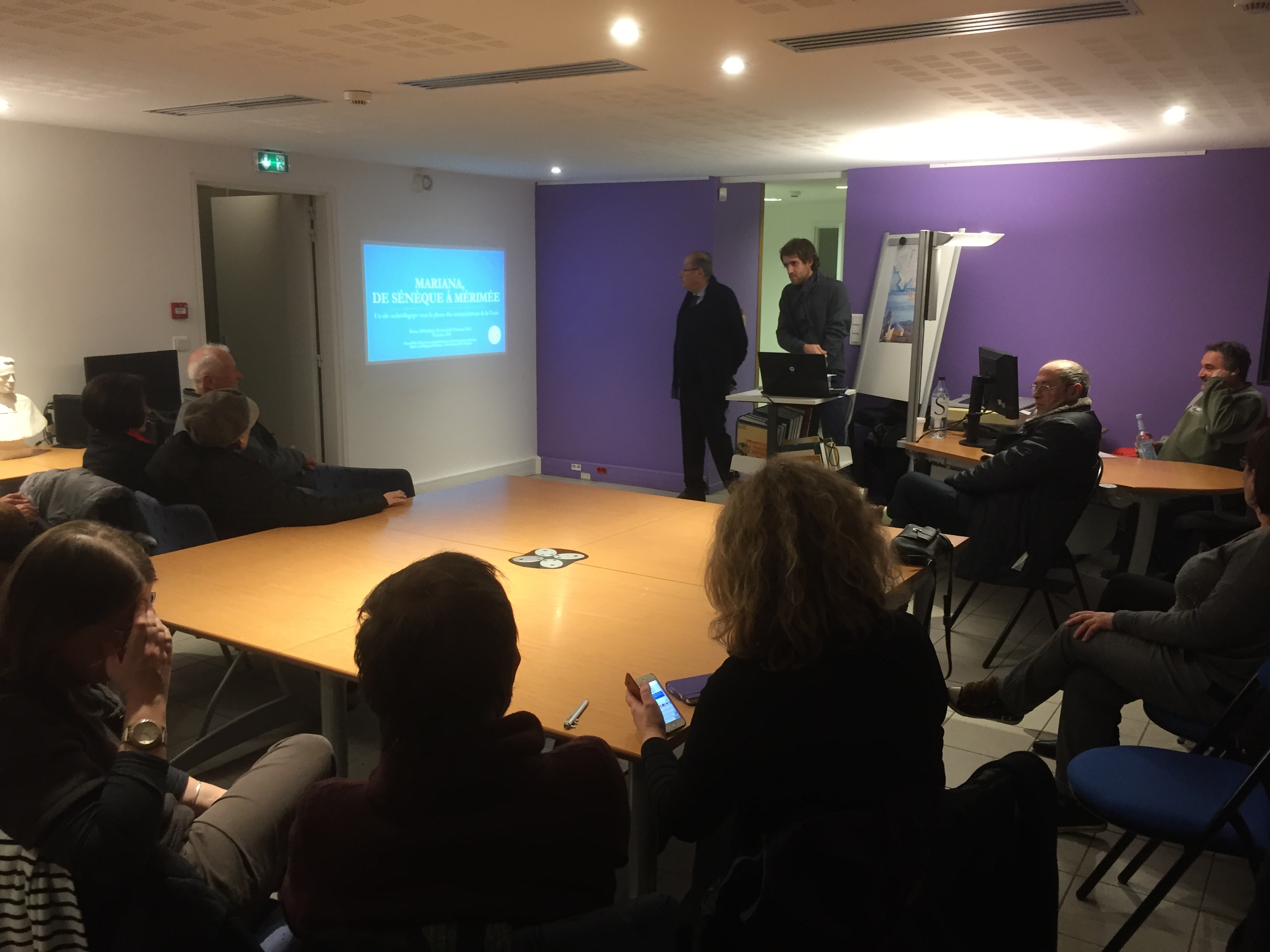 Archéologie : De la bibliothèque de Bastia à Mariana