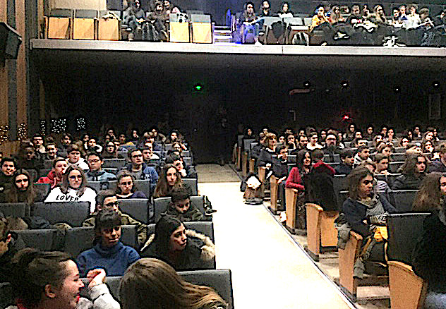 Jean-François Bernardini à la rencontre des lycéens :  La non-violence ça s’apprend