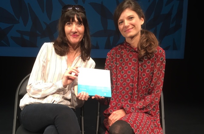 "Nasce" a été présenté par son auteure, Sonia Moretti et son illlustratrice, Sarah Jossen.