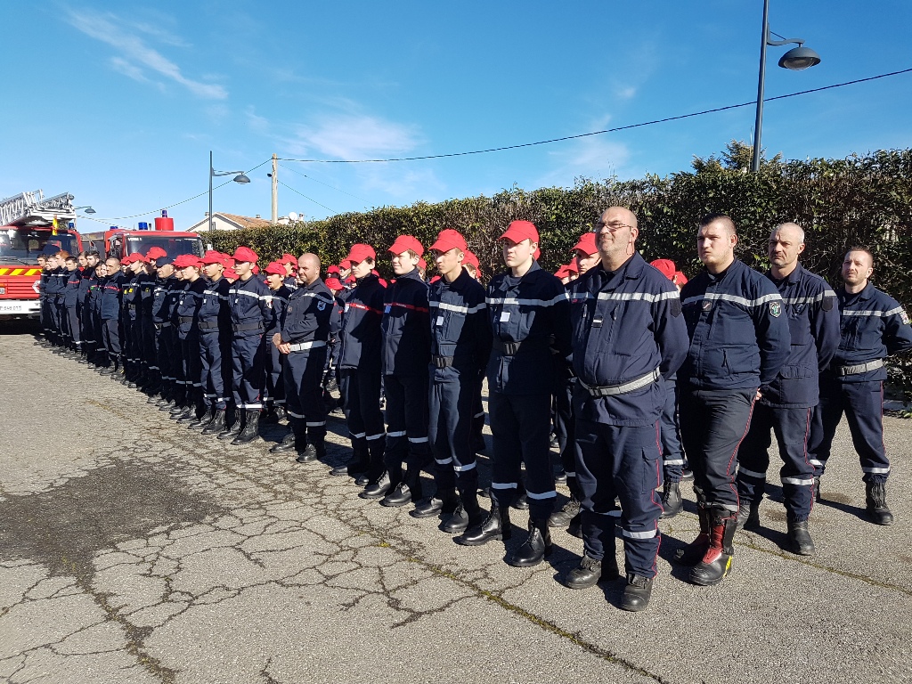 Ghisonaccia : grand rassemblement de cohésion pour 85 jeunes sapeurs-pompiers de Haute-Corse