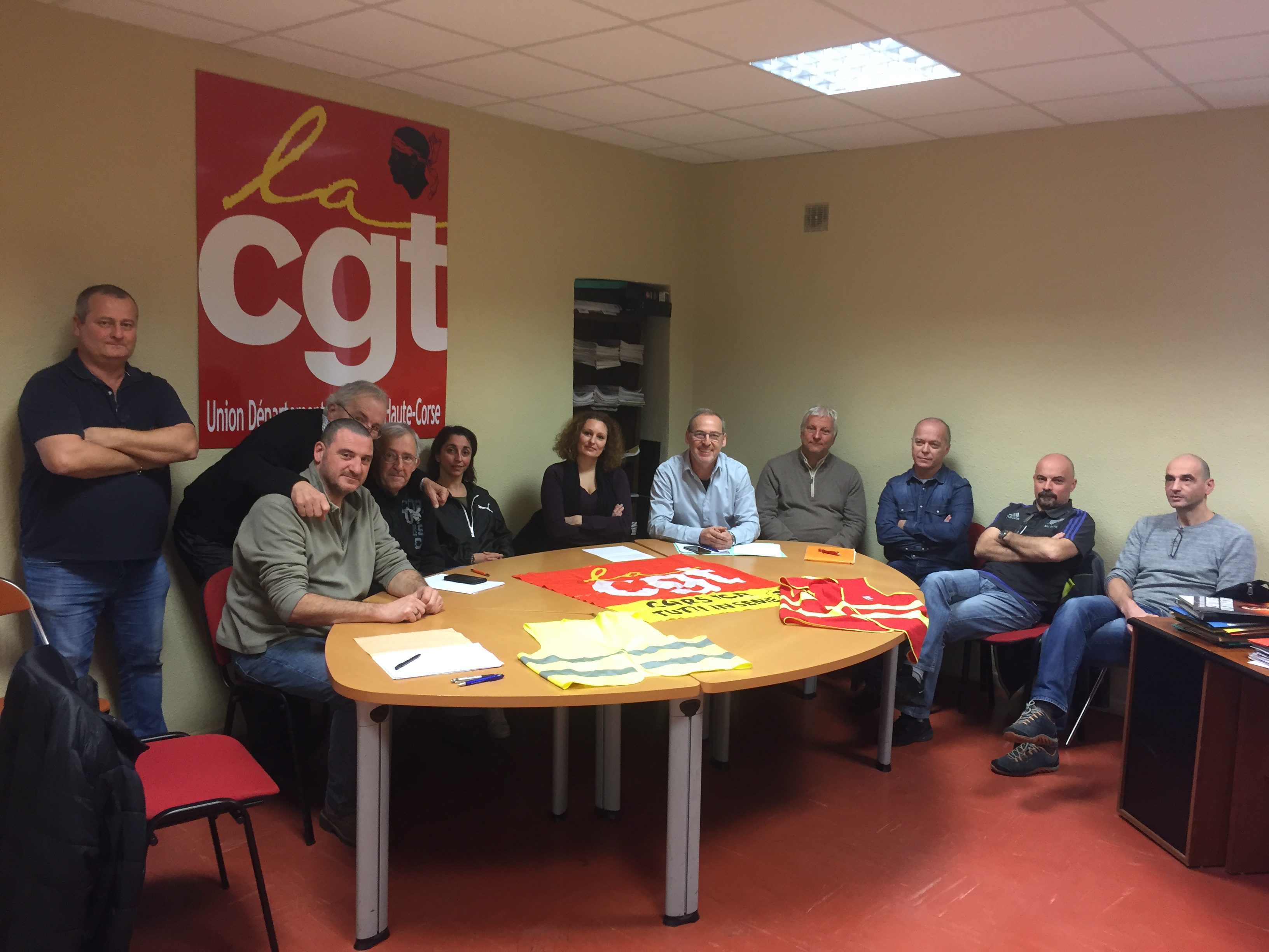 CGT et Gilets Jaunes autour d'une même table et ensemble dans la rue le 5 février