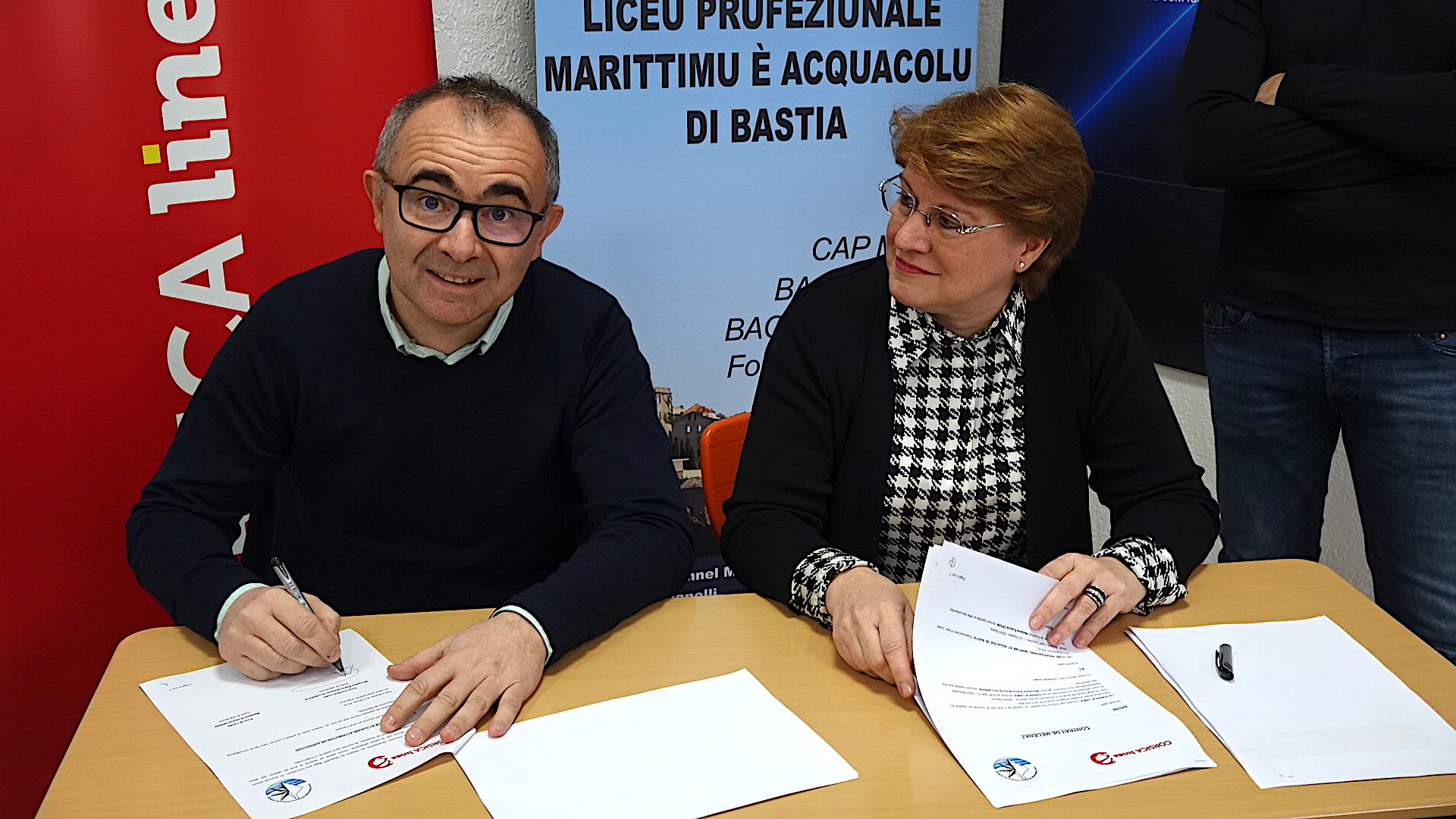 Pierre-Antoine Villanova et Evelyne Rossi